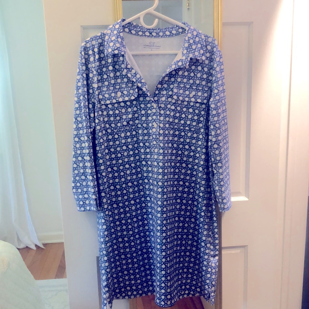 Vineyard Vines Painted Sankaty Margo Shirt Dress